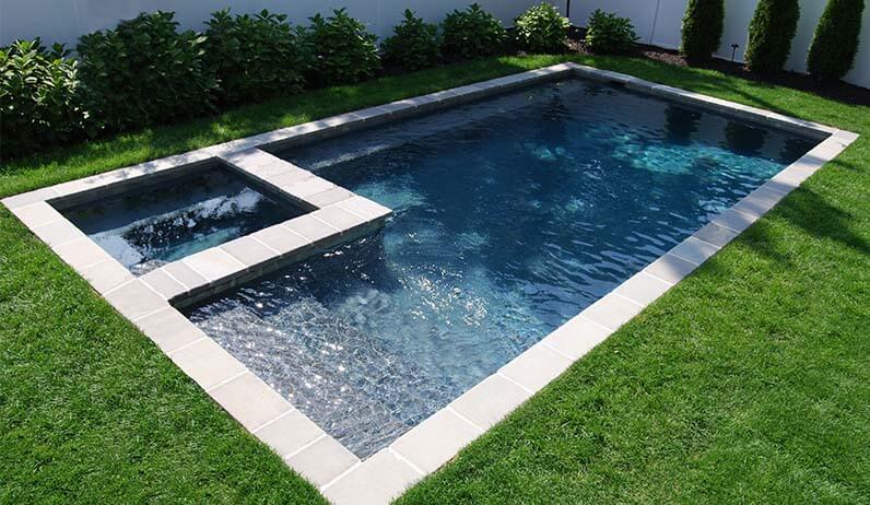 Desain kolam renang rectangular pool