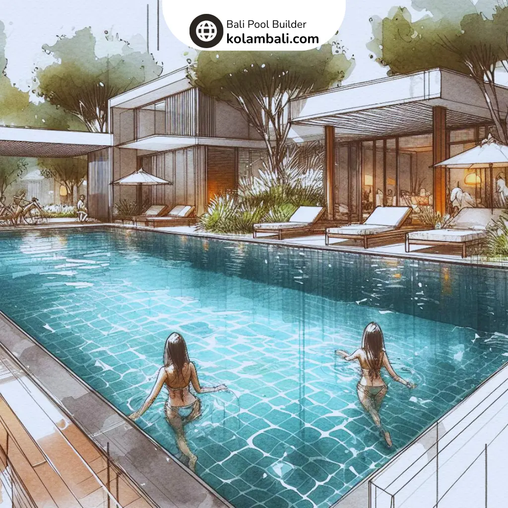gambar sketsa kolam renang modern (3)